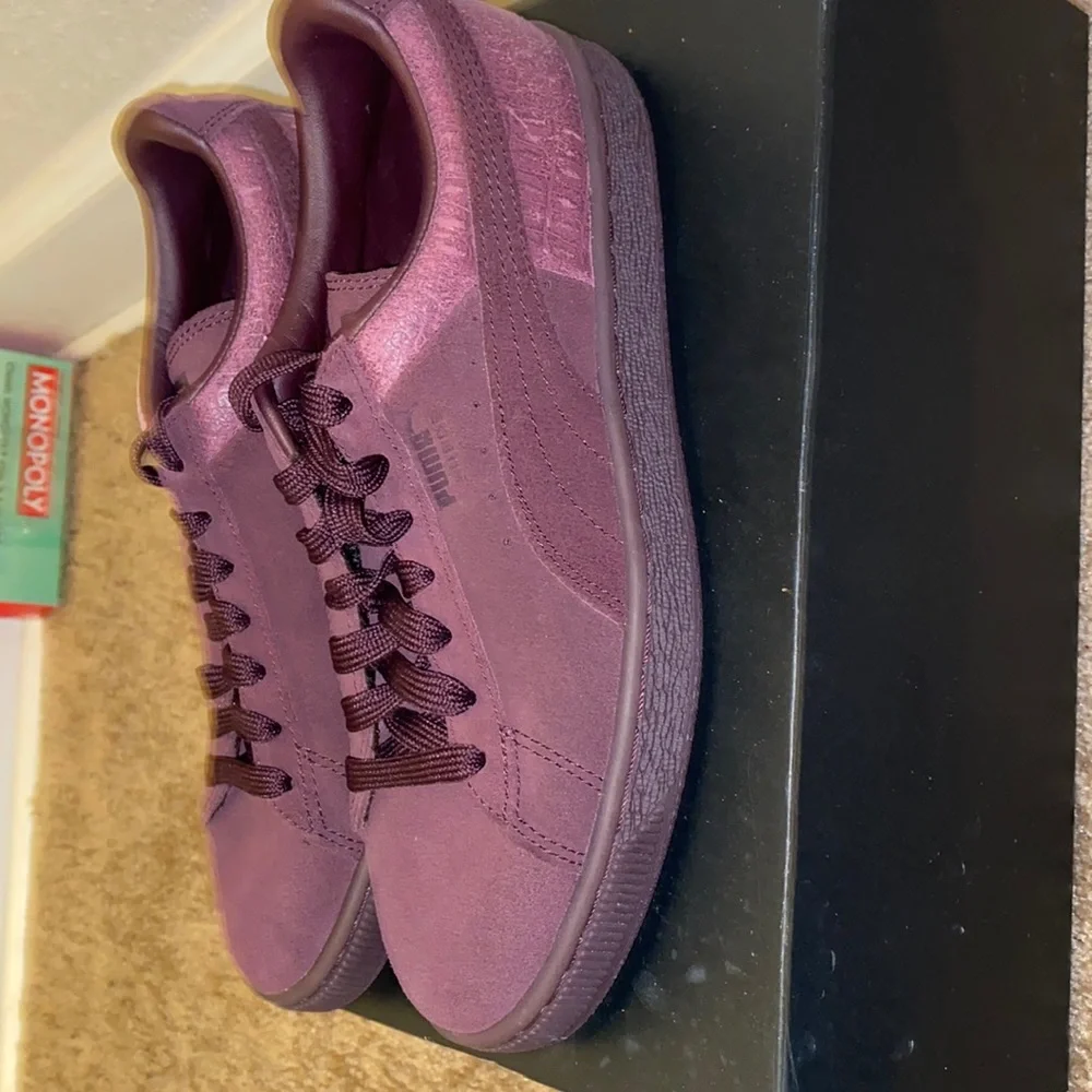 I am selling Puma Suede's. They have not been worn yet. - Picture 3 of 3